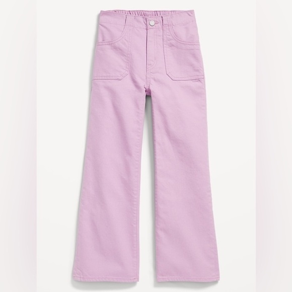Old Navy Other - Old Navy Kids Pastel Pink Wide-Leg Jeans new without tags